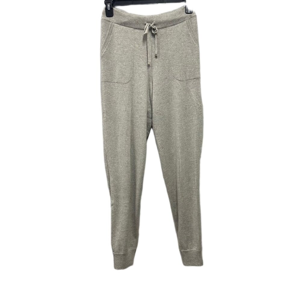 Ralph Lauren Purple Label Collection Women’s Cashmere Jogger Pants Gray Italy M - Picture 14 of 15